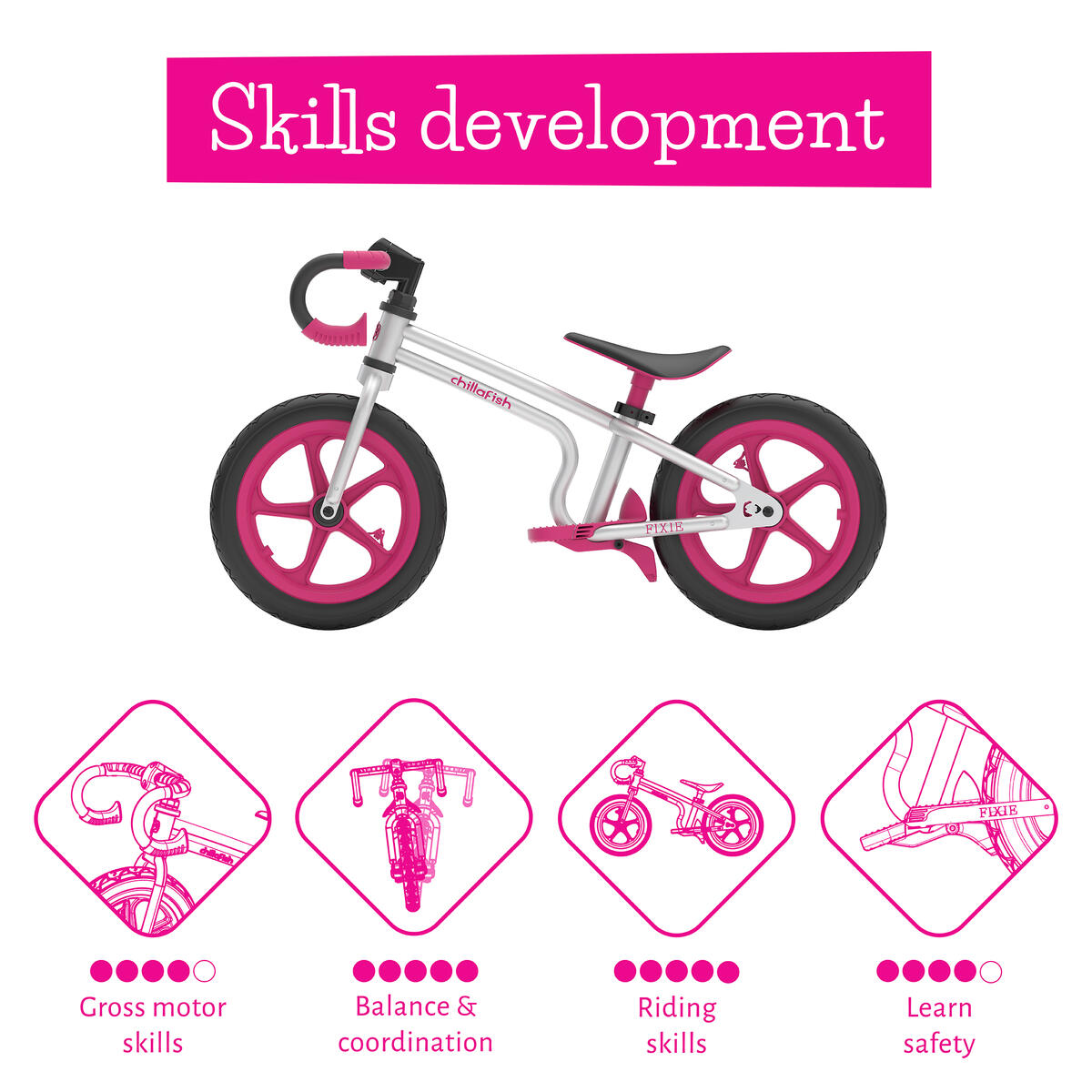 Draisienne 16 pouces, électrique, verte pour enfants PROBIKE Draisienne 16 pouces, électrique, verte pour enfants PROBIKE